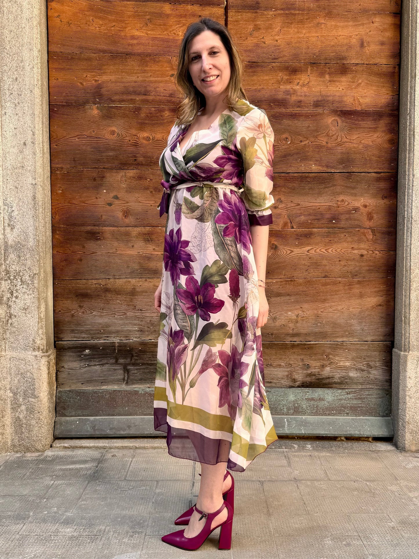 Abito Floreale Elegante