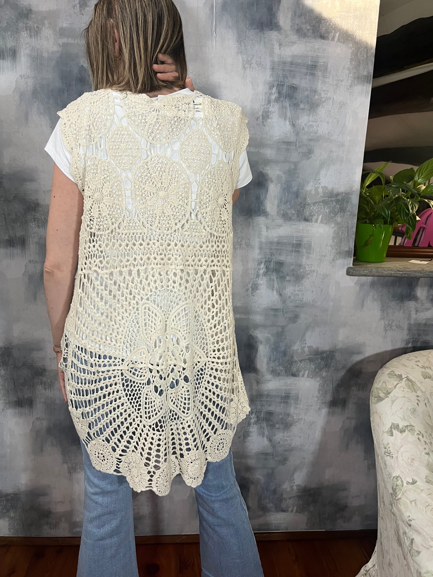 Gilet Macrame