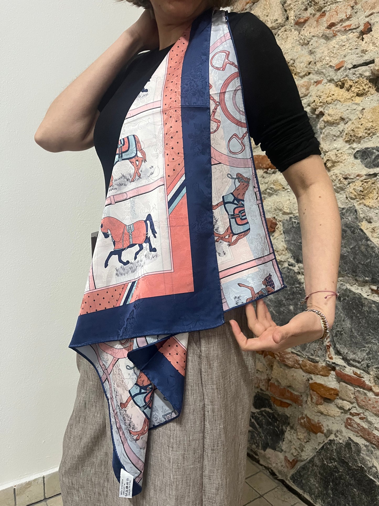 Foulard Horse