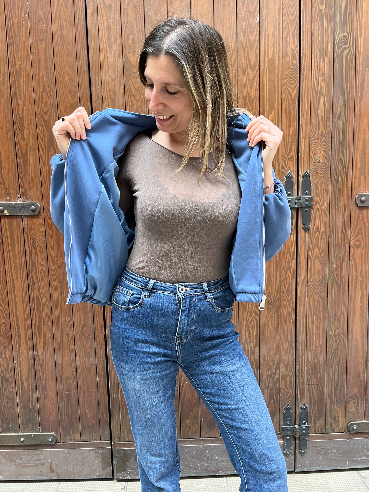 Bomber Soft Denim