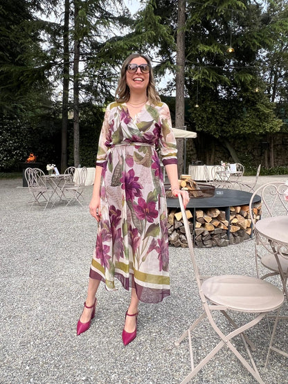 Abito Floreale Elegante