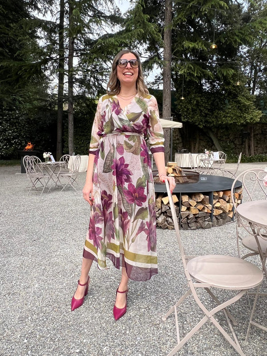 Abito Floreale Elegante