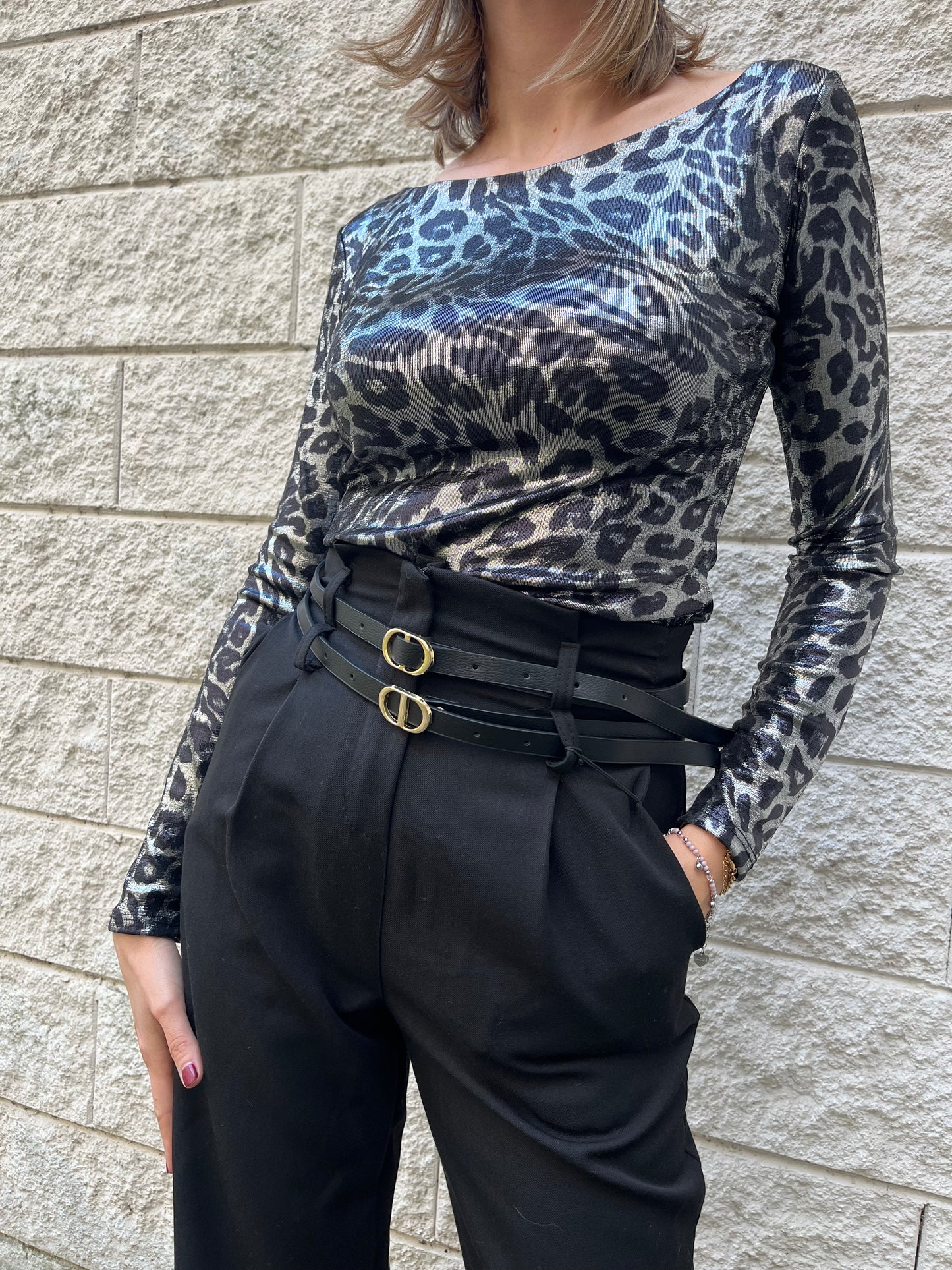 Blusa Animalier Glam