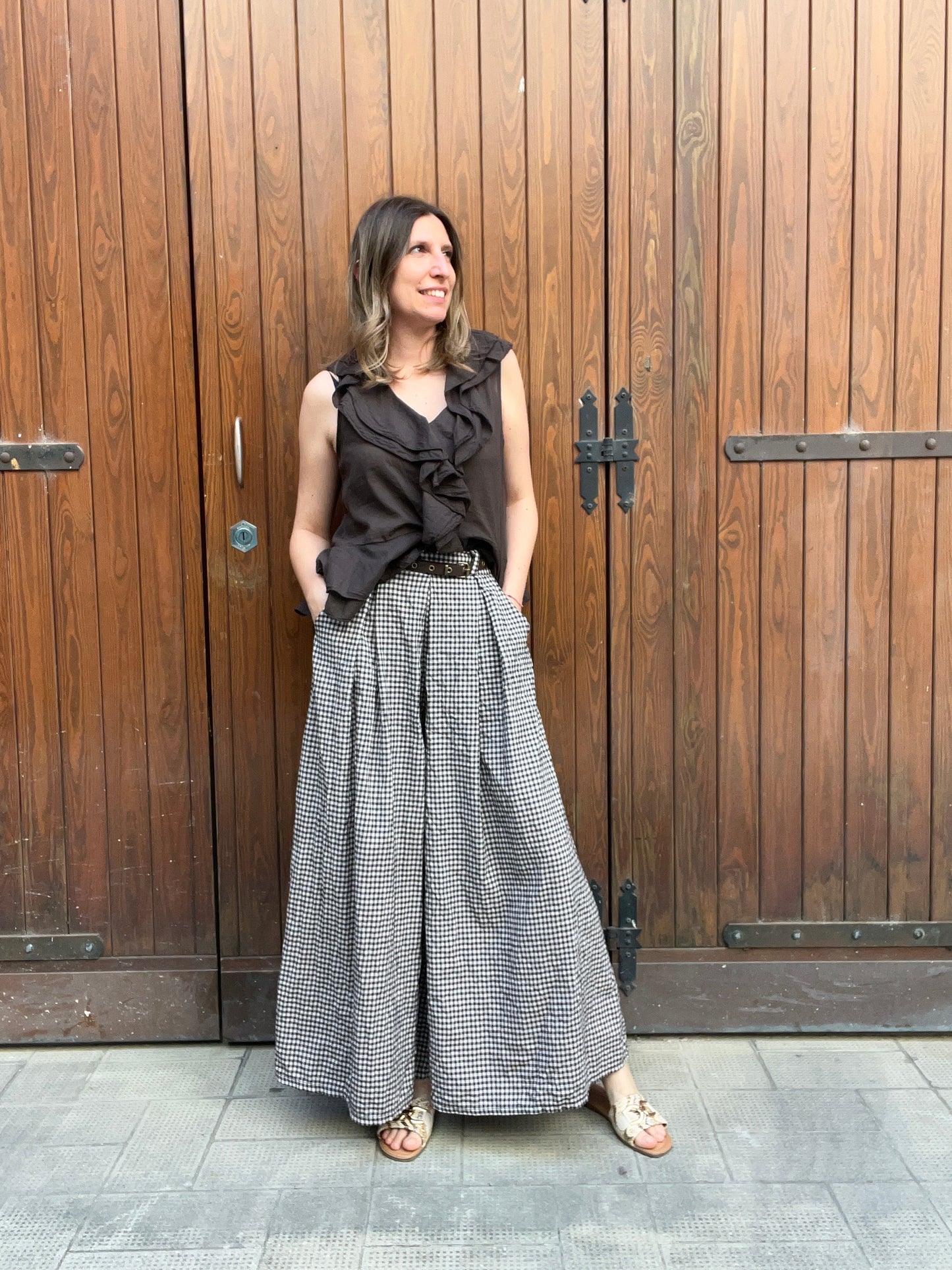 Pantalone Vichy Maxi