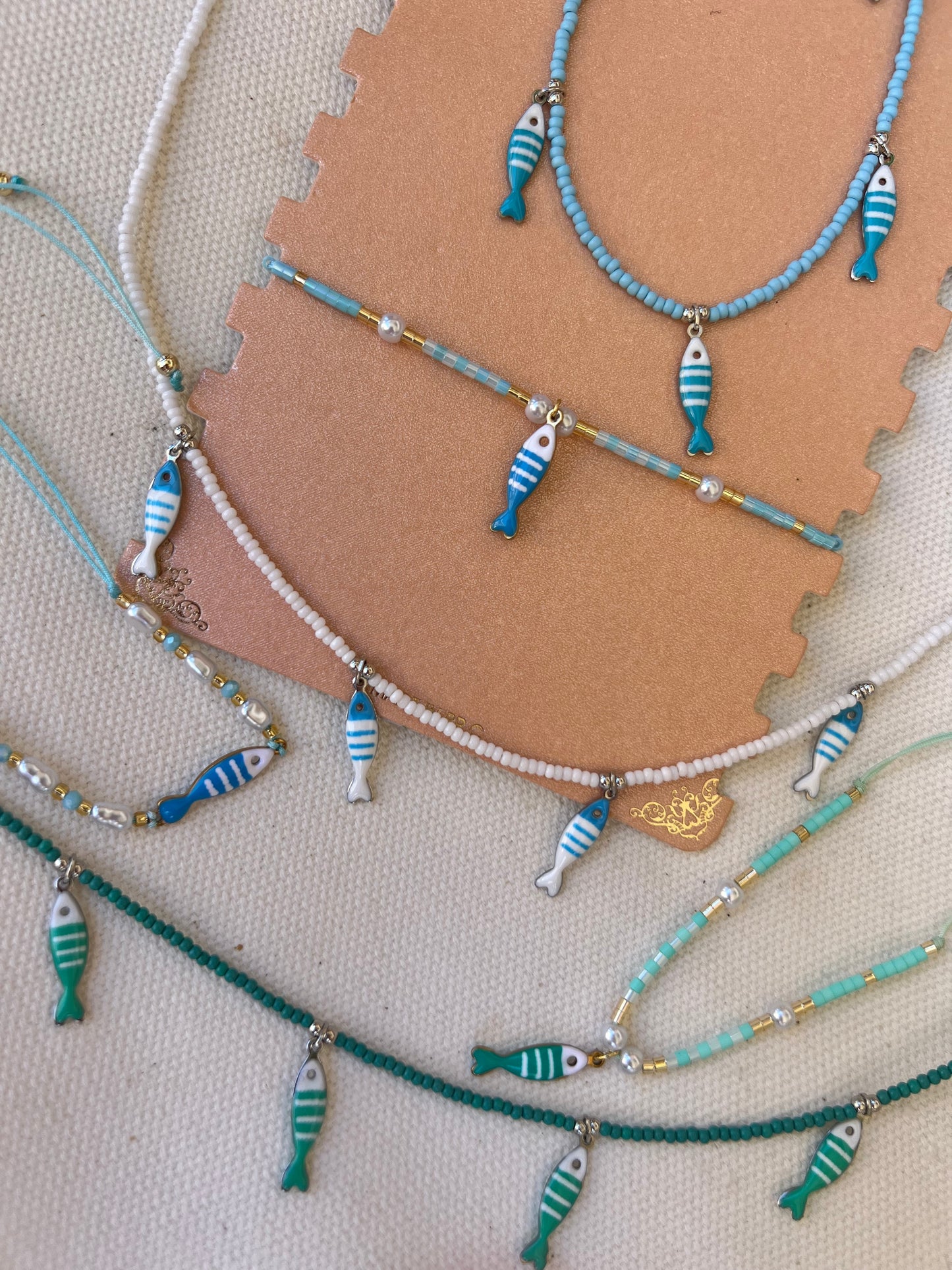 Set Collana + Bracciale Pesciolini