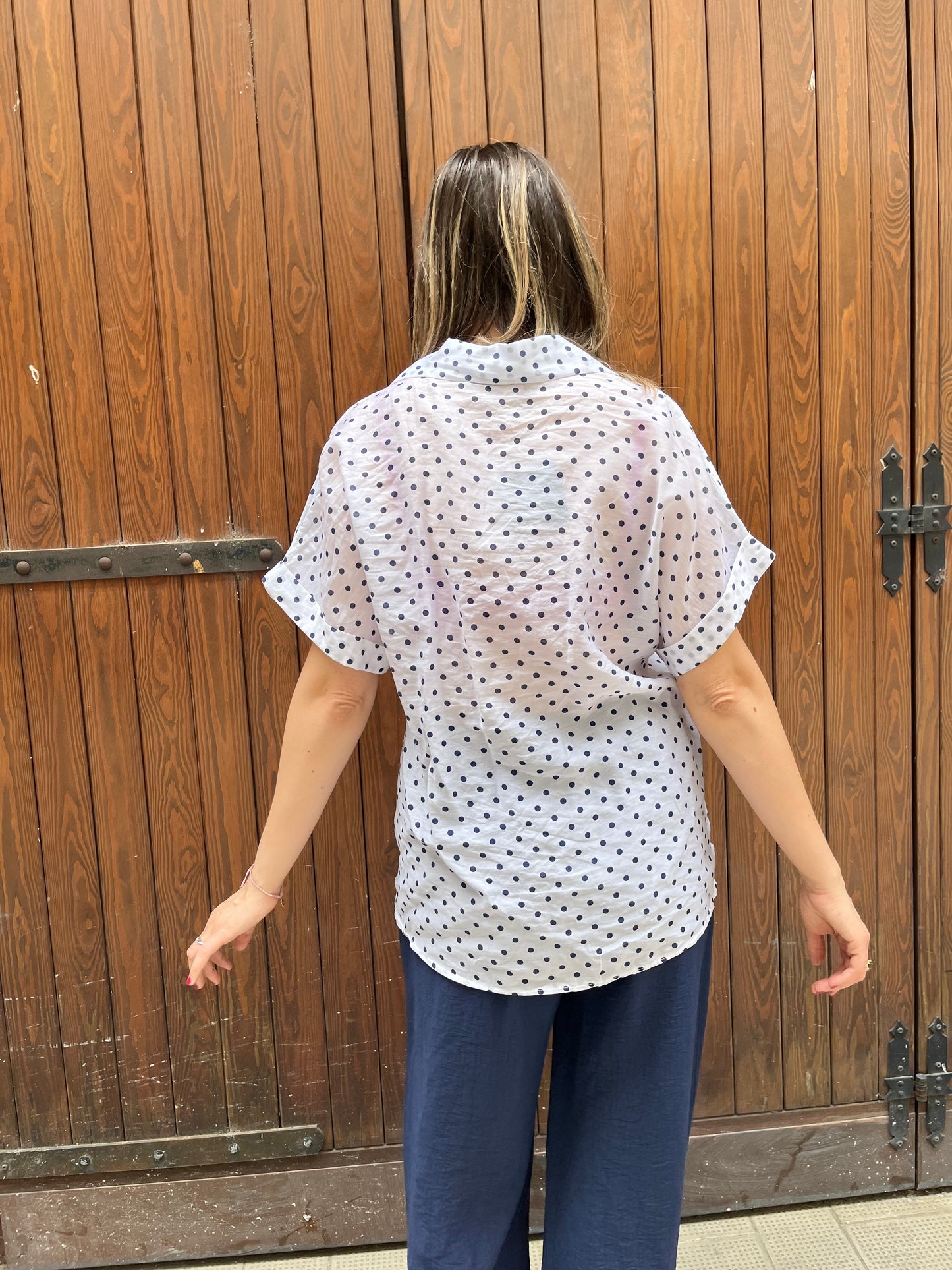 Camicia Pois Tencel
