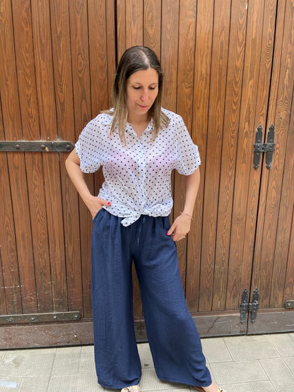 Camicia Pois Tencel
