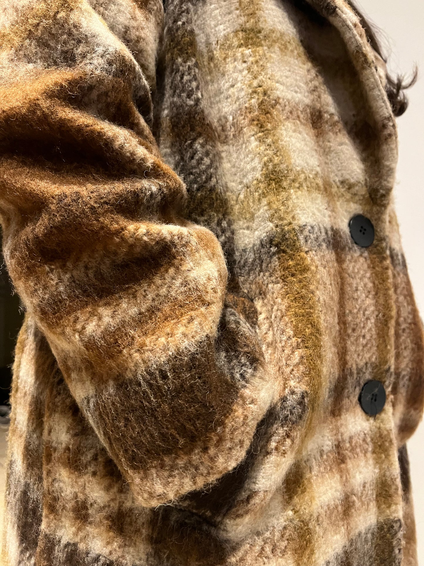 Cappotto Lungo Quadri