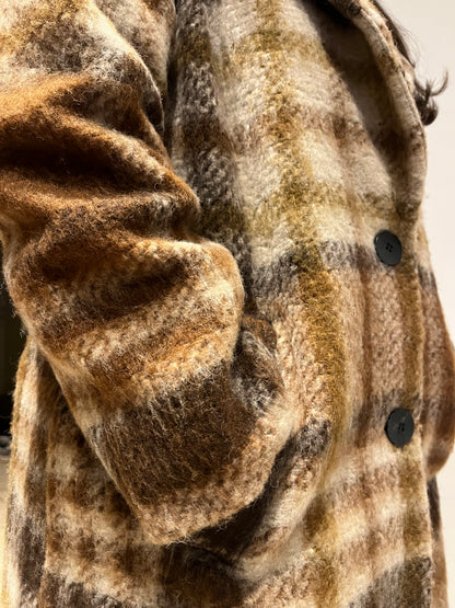 Cappotto Lungo Quadri