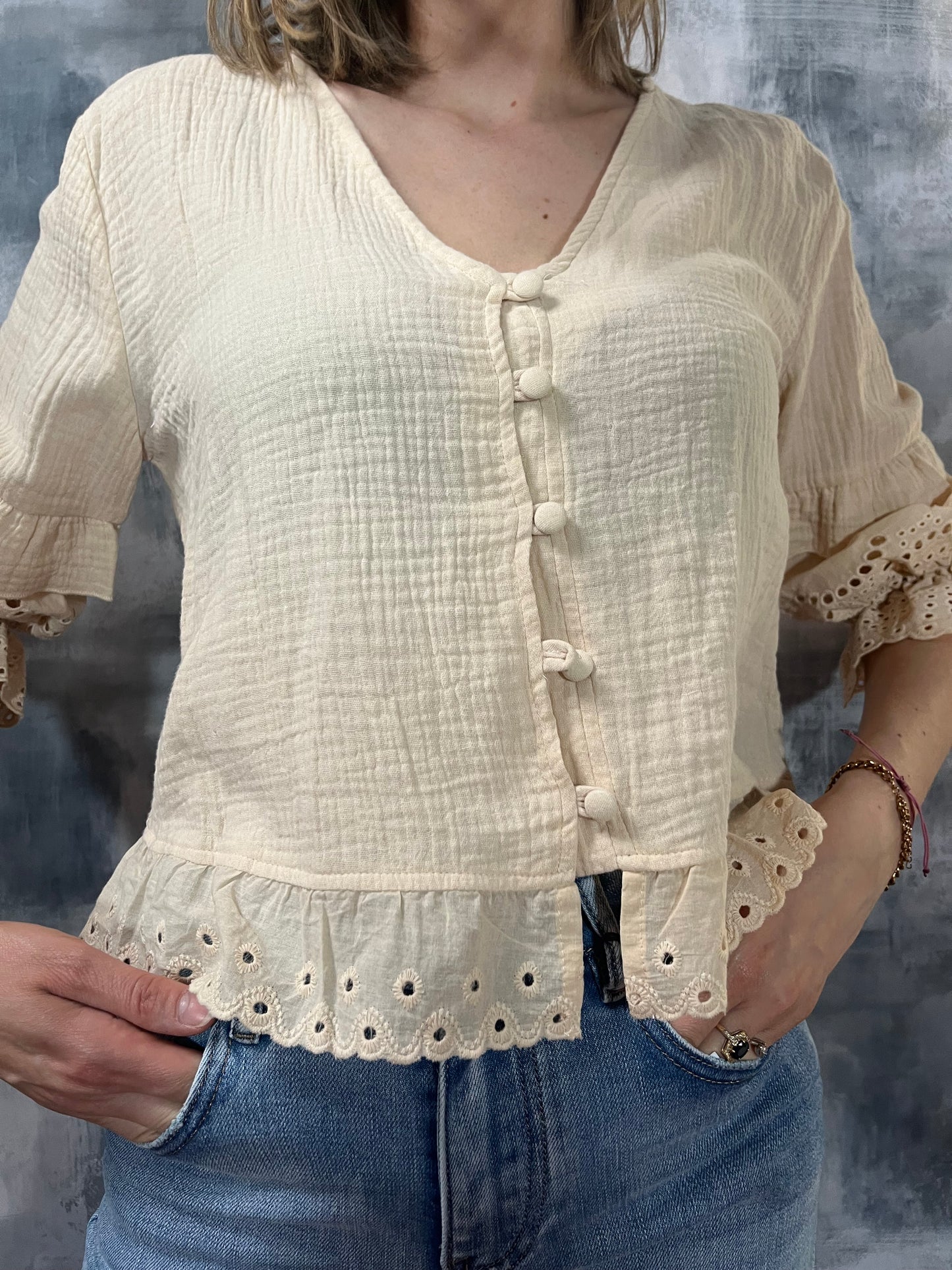 Camicia Crepe