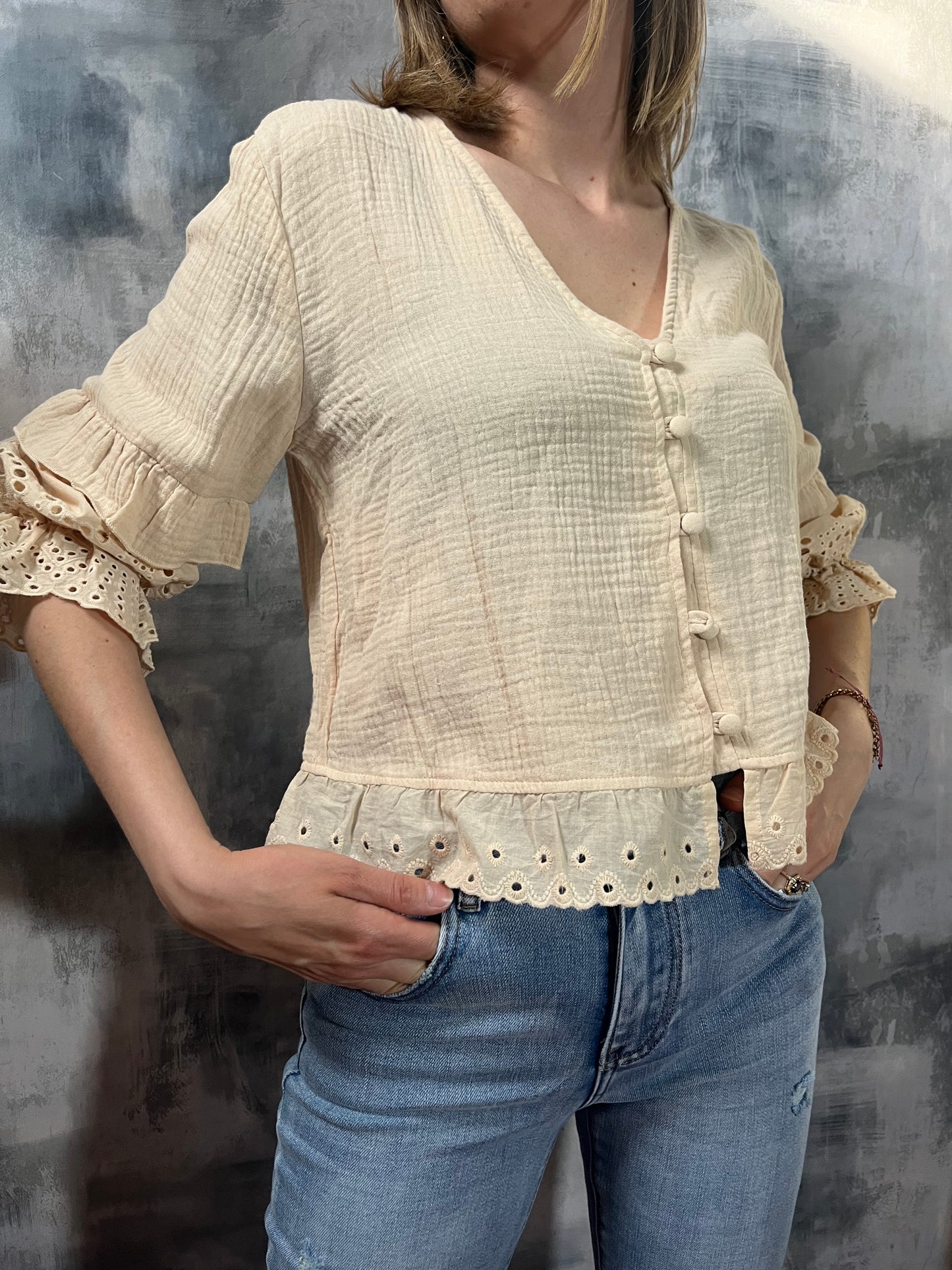 Camicia Crepe