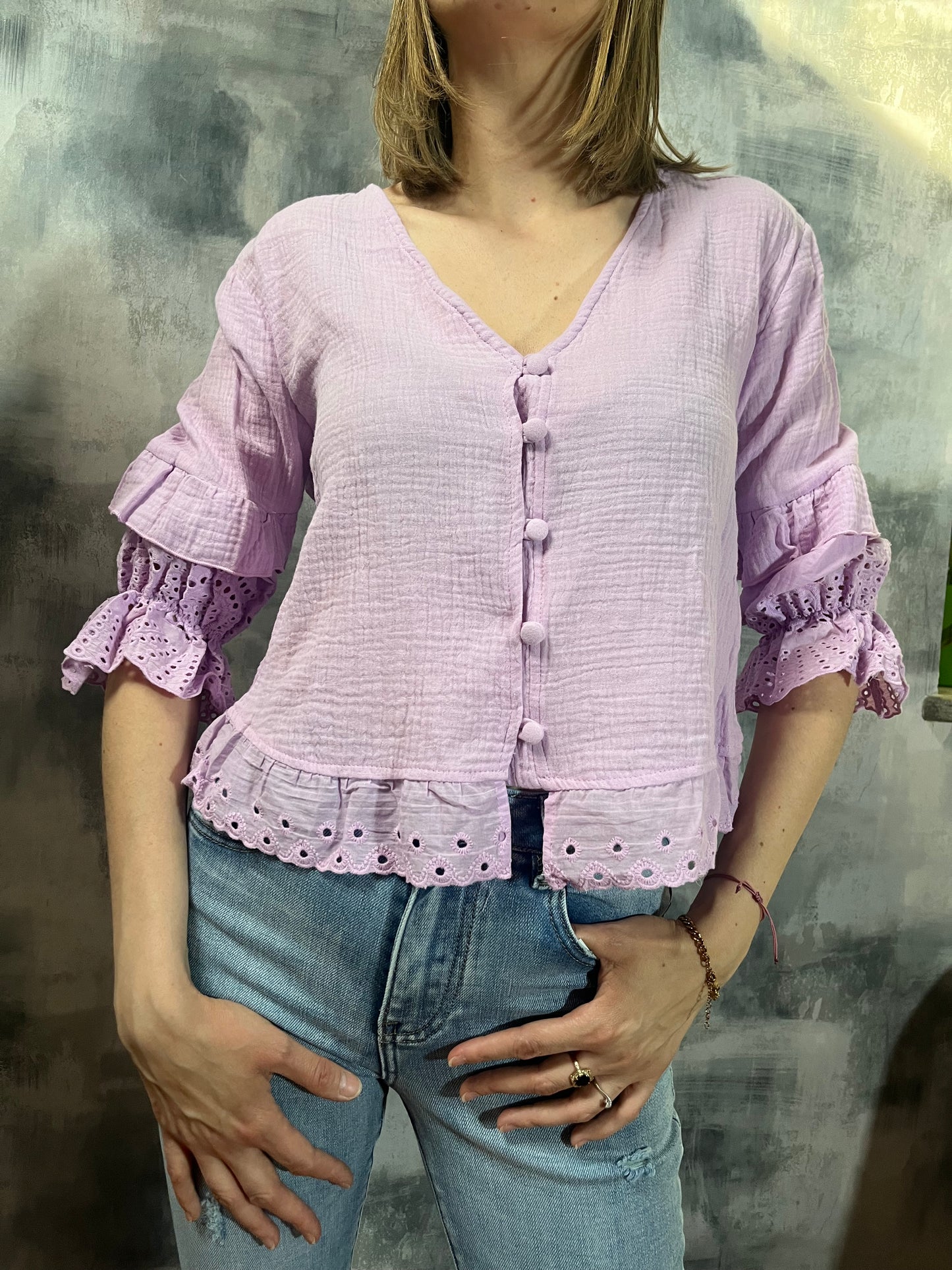 Camicia Crepe