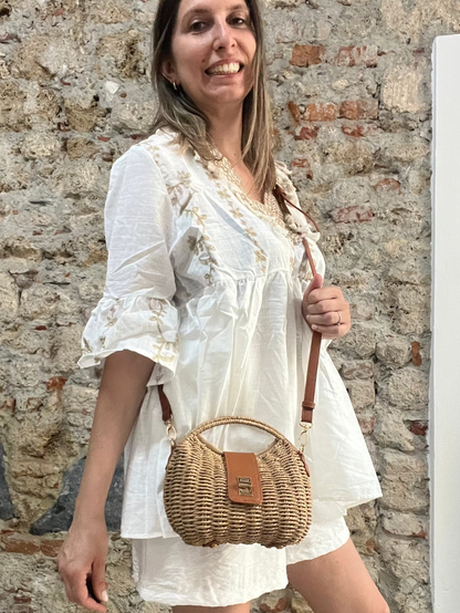 Borsa in Carta Intrecciata