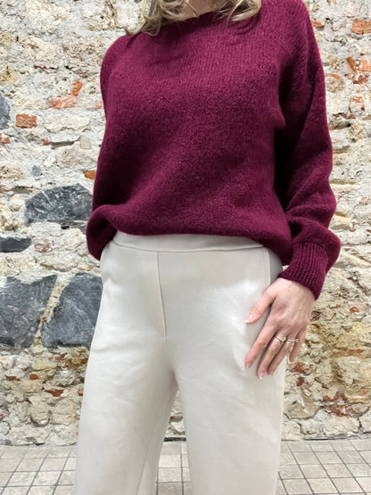 Pantalone Sofia panna