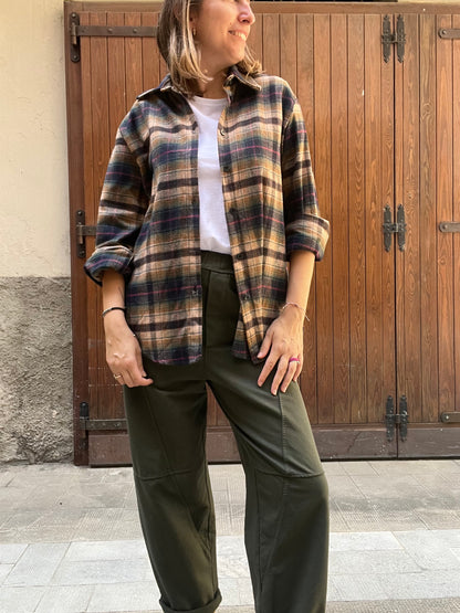 Camicia Over a Quadri