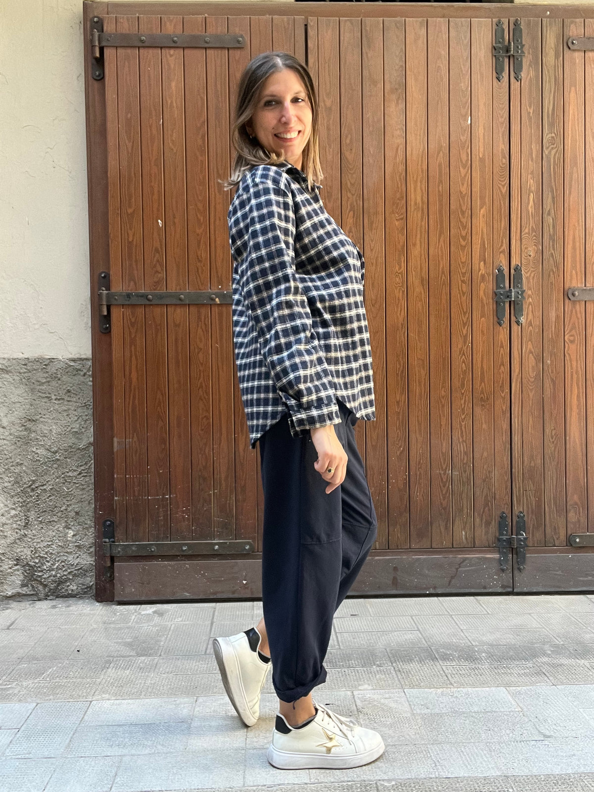 Camicia Over a Quadri