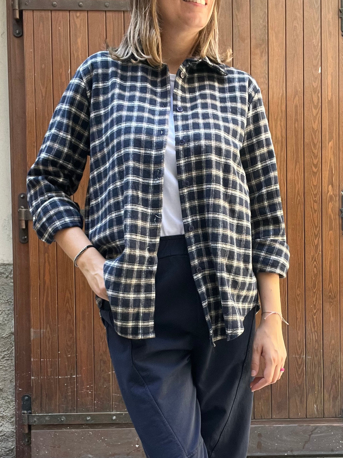 Camicia Over a Quadri
