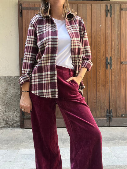 Camicia Over a Quadri