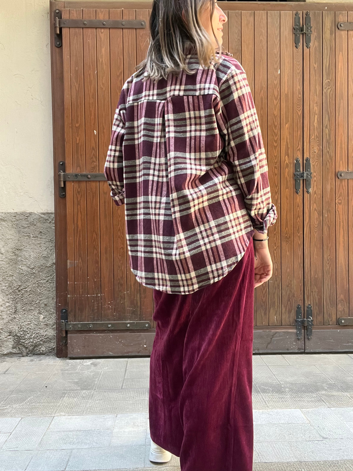 Camicia Over a Quadri