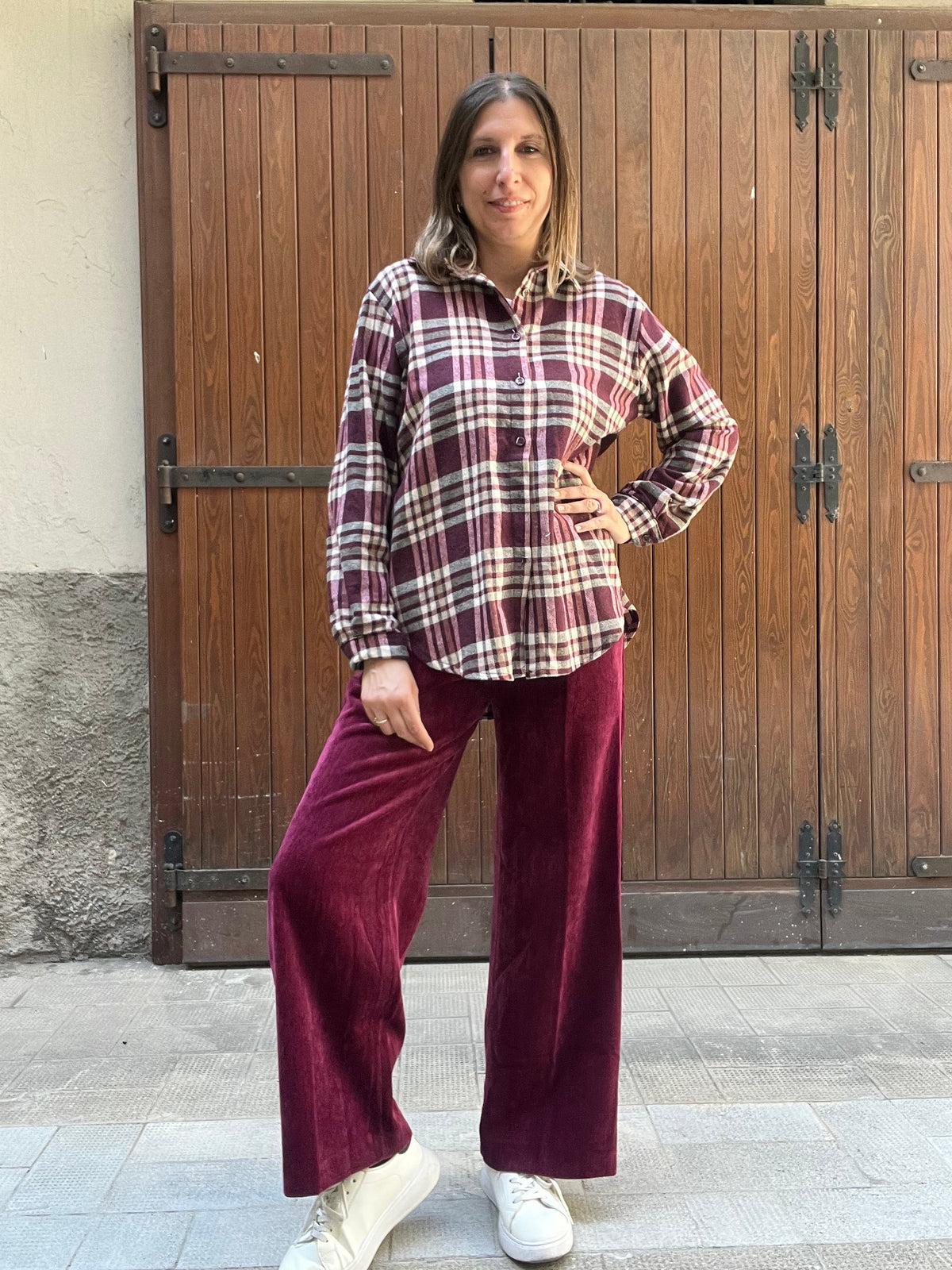 Camicia Over a Quadri