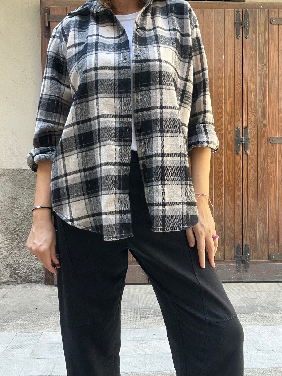 Camicia Over a Quadri