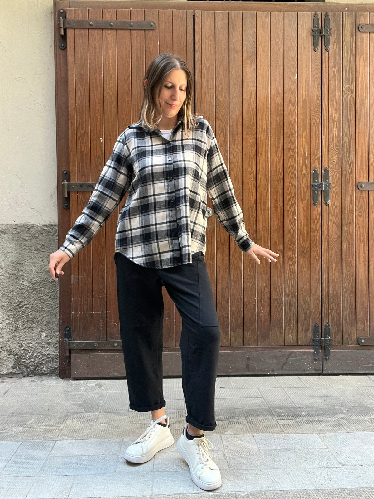 Camicia Over a Quadri