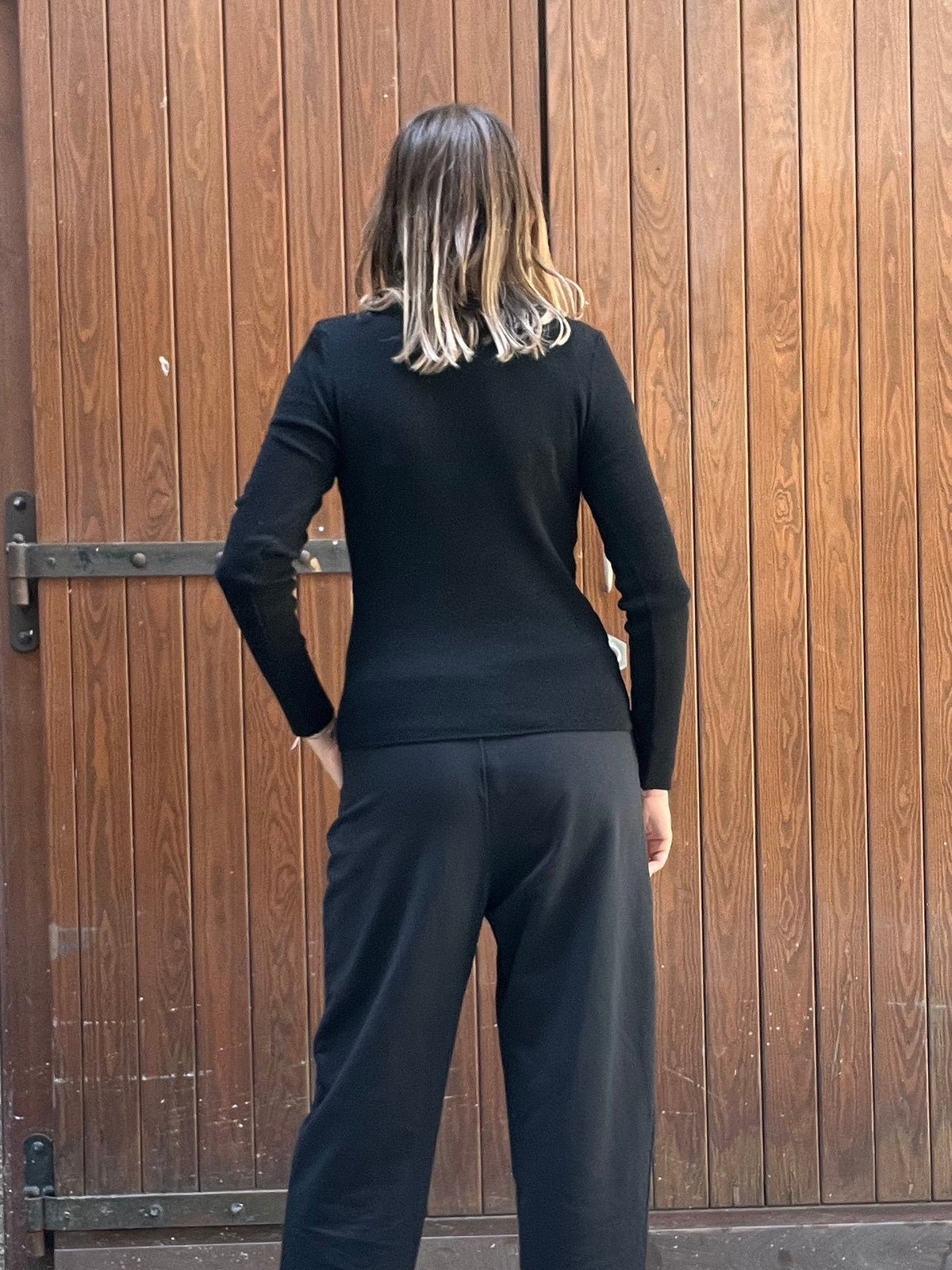 Maglia Basic Misto Lana