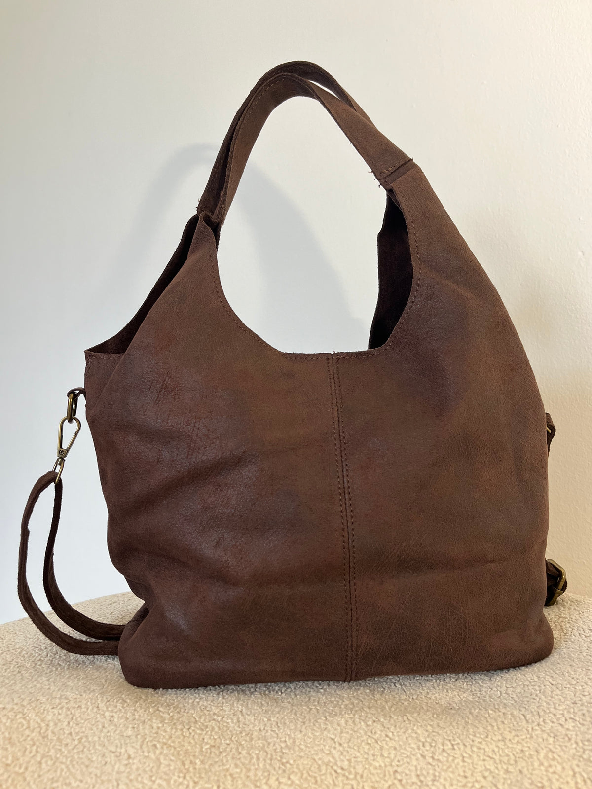 Borsa 2 in 1 effetto pelle