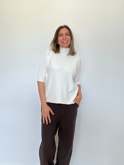 Maglia Dolcevita Manica 3/4