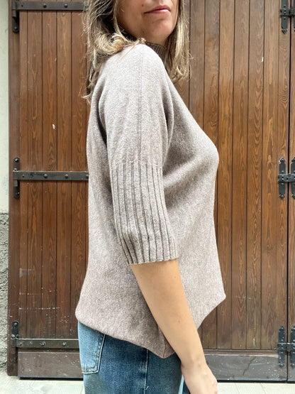 Maglia Dolcevita Manica 3/4