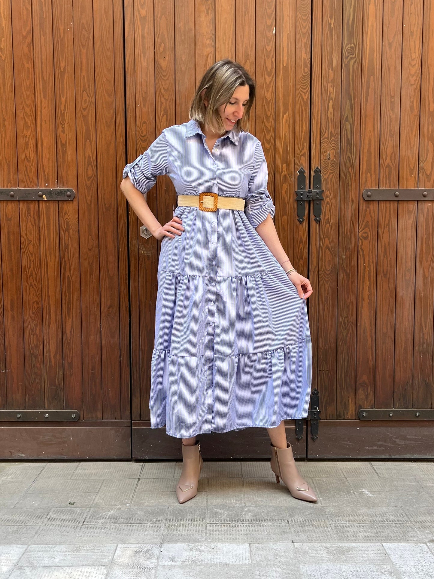 Abito Camicia a righe