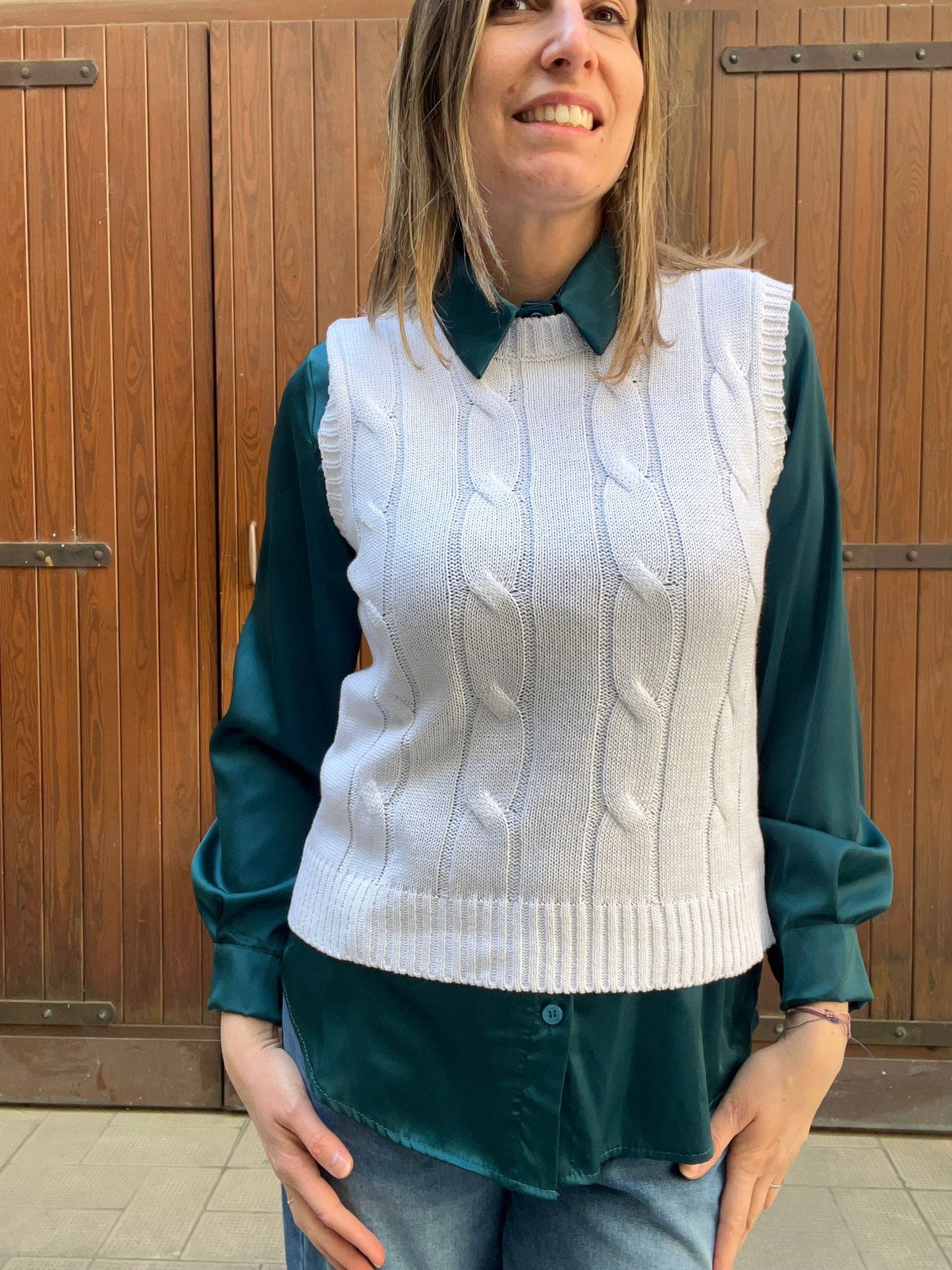 Gilet Intreccio Soft